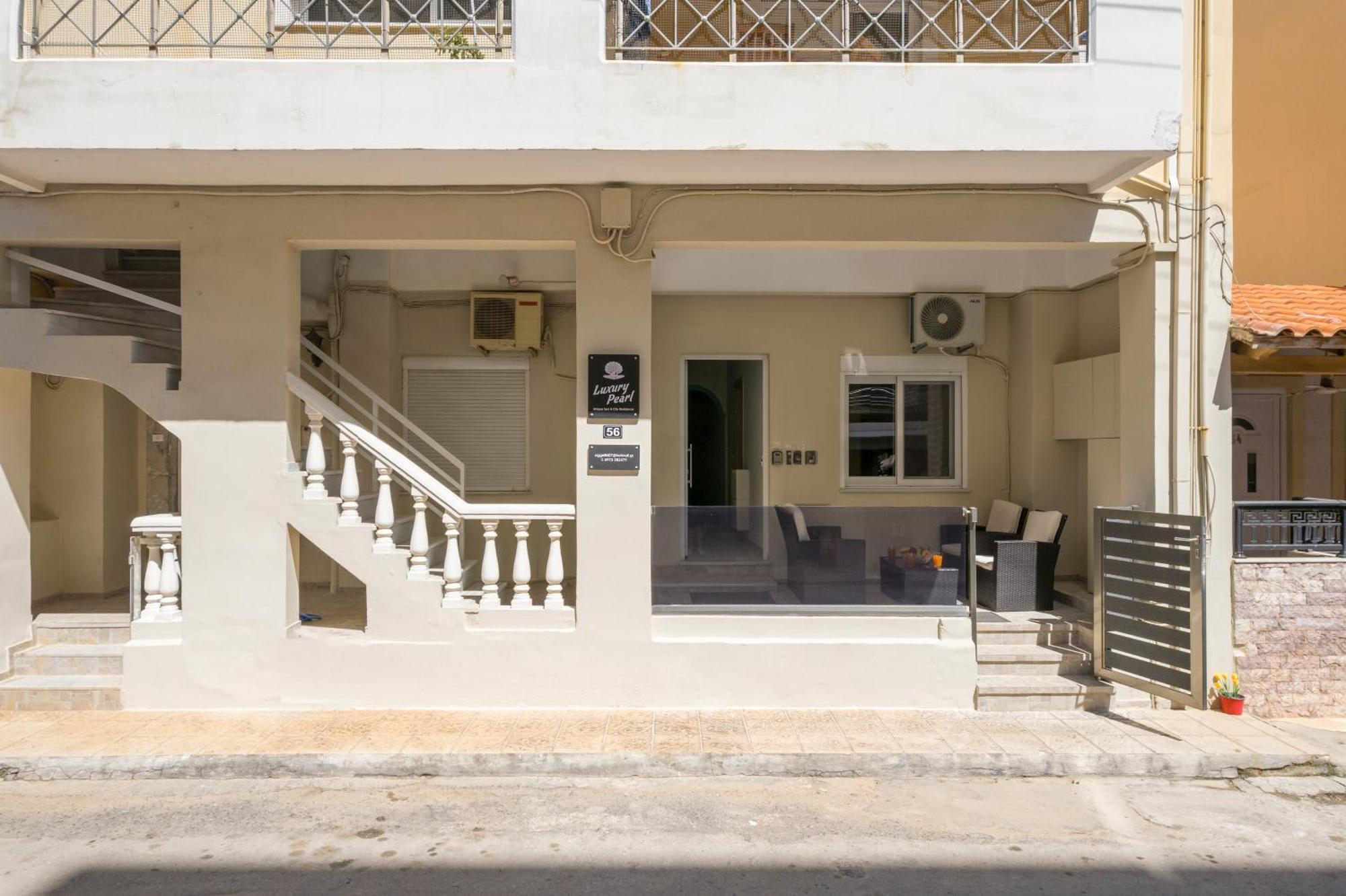 Luxury Pearl, Steps To The Beach Khania Eksteriør bilde